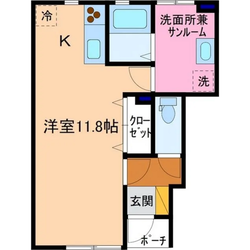 ハニエルIの物件間取画像